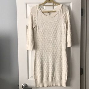 Milly white sweater dress